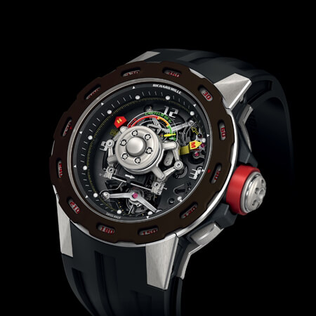 リシャールミル スーパーコピー RM36-01 TOURBILLON COMPETITION G-SENSOR S&Eacute;BASTIEN LOEB 世界限定30本